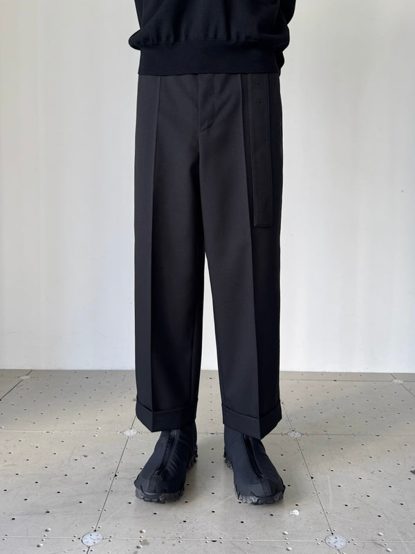 TROUSER 111 AW 25 BLACK