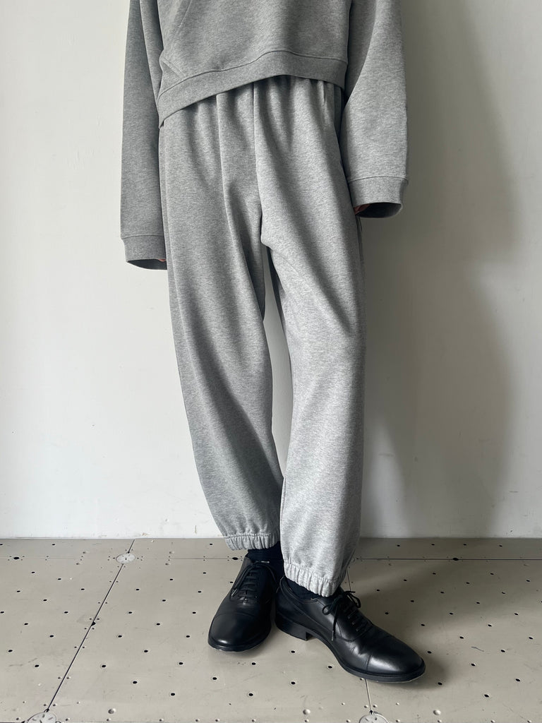 【MH27SP225G】ATHLETIC LOGO ELASTIC SWEATPANTS GREY