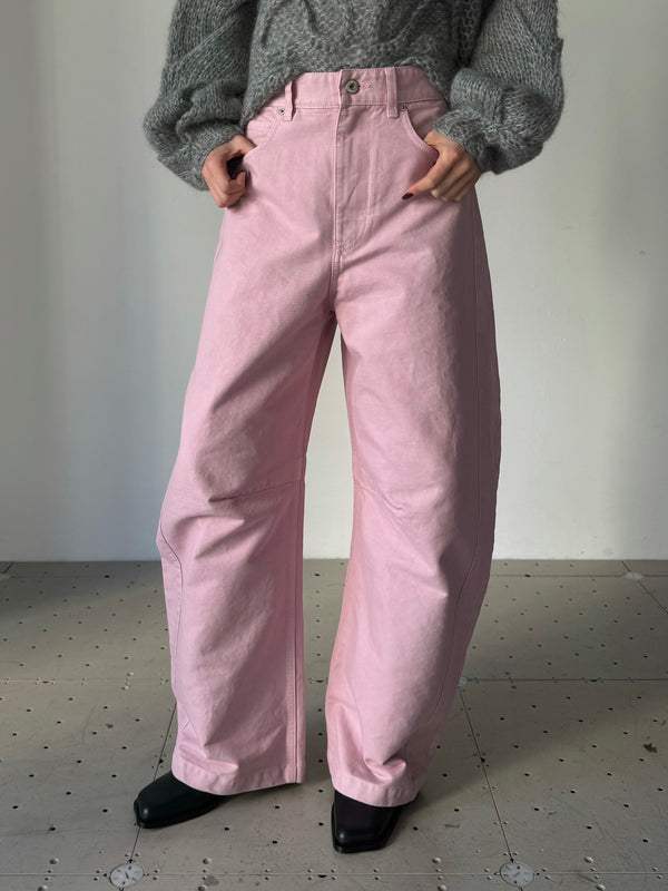 BARREL TROUSERS PINK