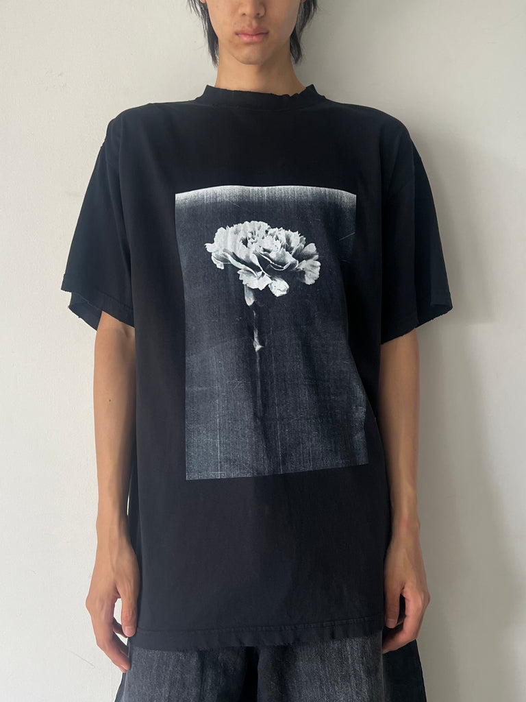 【850345-TUVZ8-1000】Oversized T-Shirt BLACK