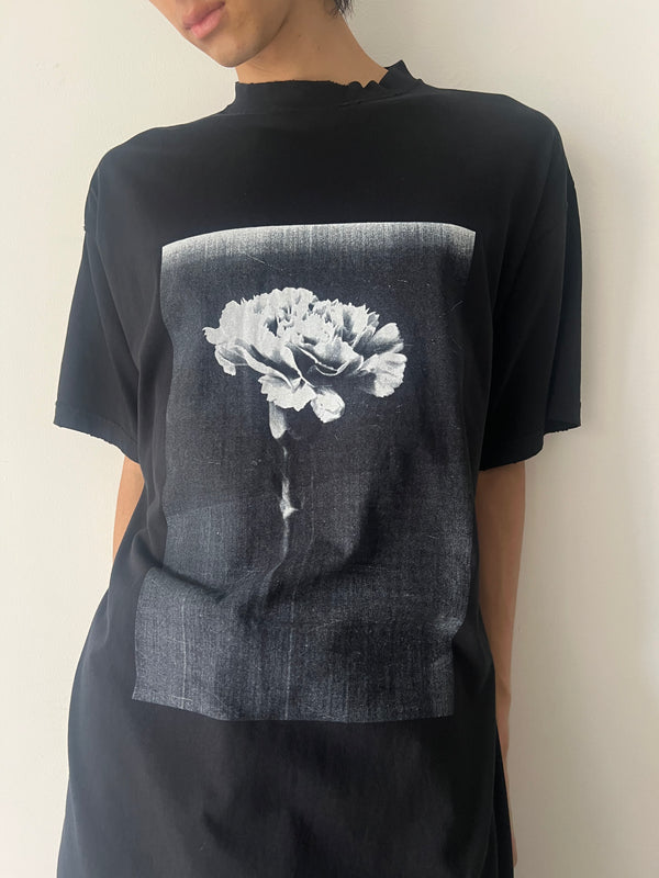 【850345-TUVZ8-1000】Oversized T-Shirt BLACK
