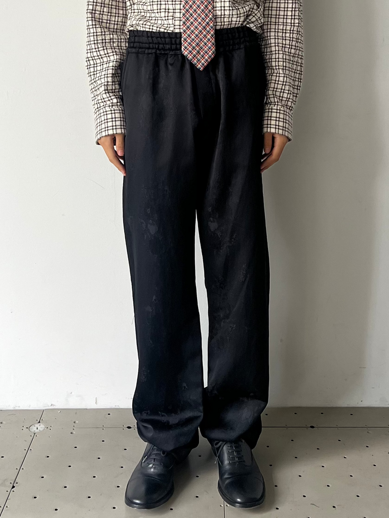 【262-020913-4352】02090-PACH BIS 4352 M.W PANTS BLACK