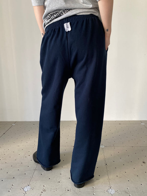 CROPPED SWEATPANTS NAVY