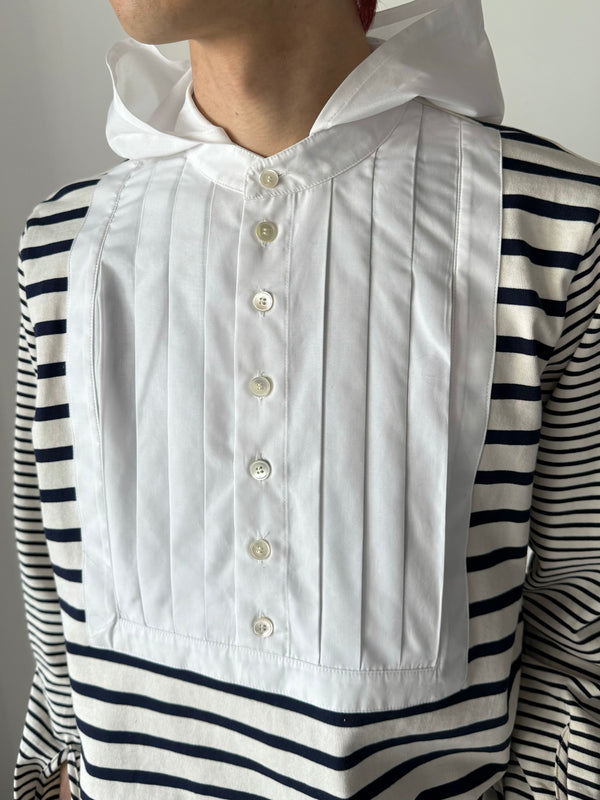 MARINE PULLOVER SHIRT WHITE