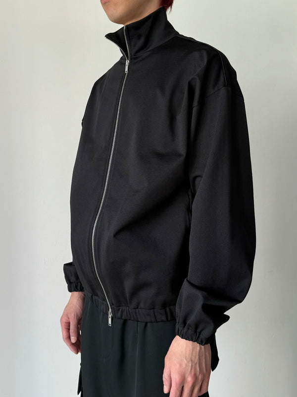 SWEATSHIRT W/ZIP BLACK