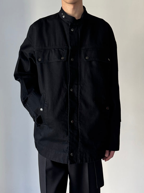 00290-VISKIN 9377 M.W.JACKET BLACK