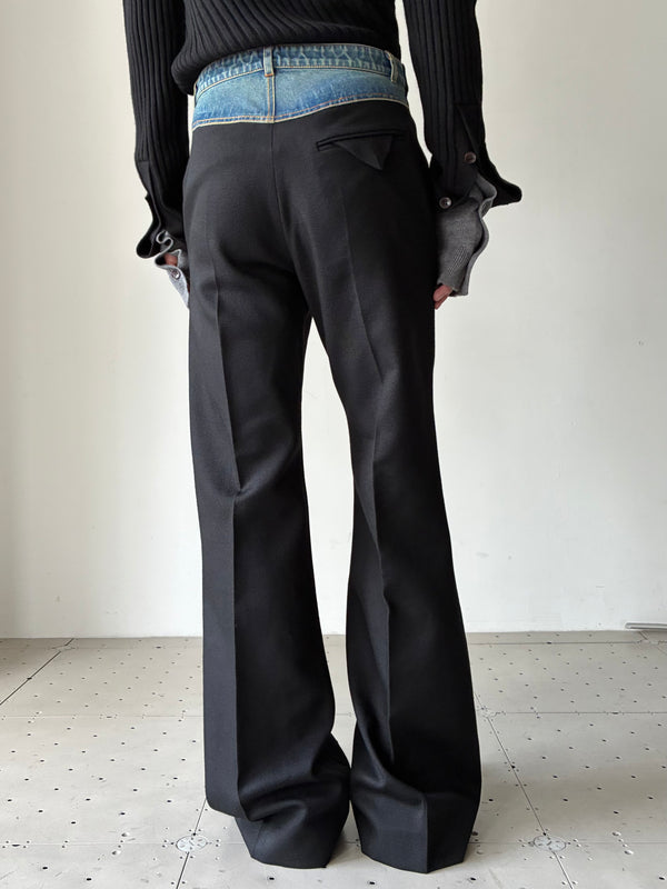 【AW26 PT 002 A】HYBRID SAMY PANT BLACK