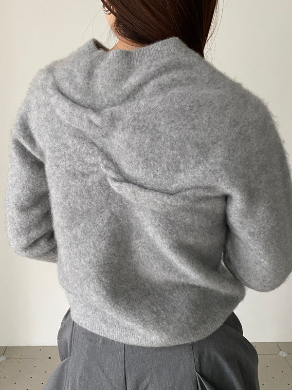 CARDIGAN02 GREY