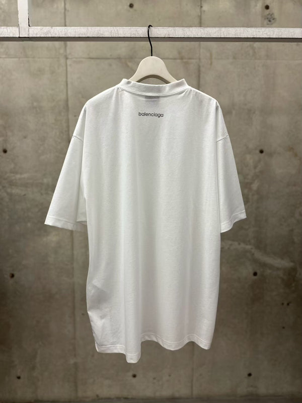 【764235-TUVO7-9000】Medium Fit T-Shirt WHITE