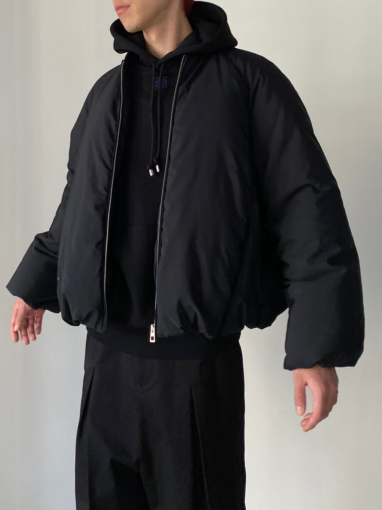 PADDED BOMBER JACKET BLACK