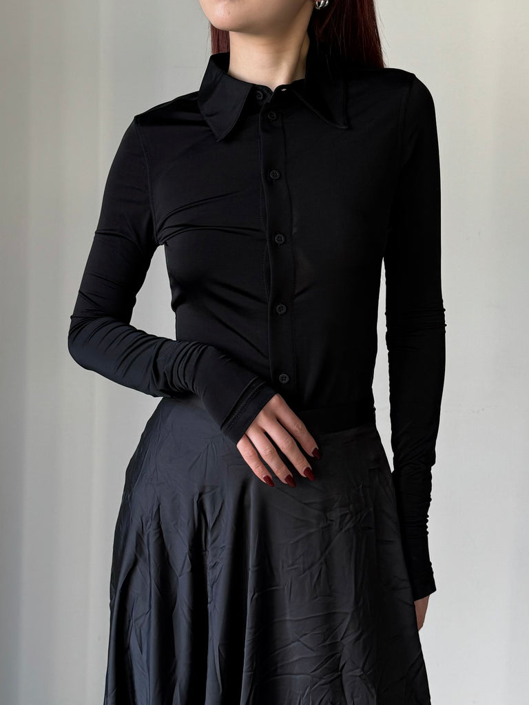 STRETCH SHIRT BLACK