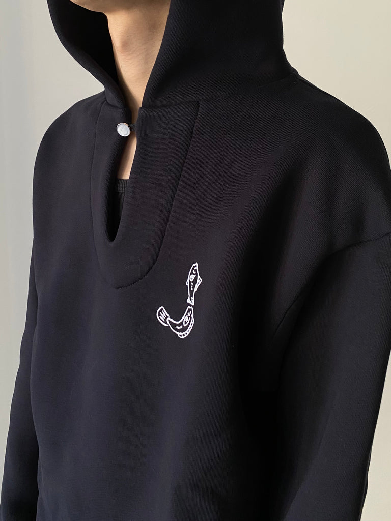 LE HOODIE MER√ô NAVY