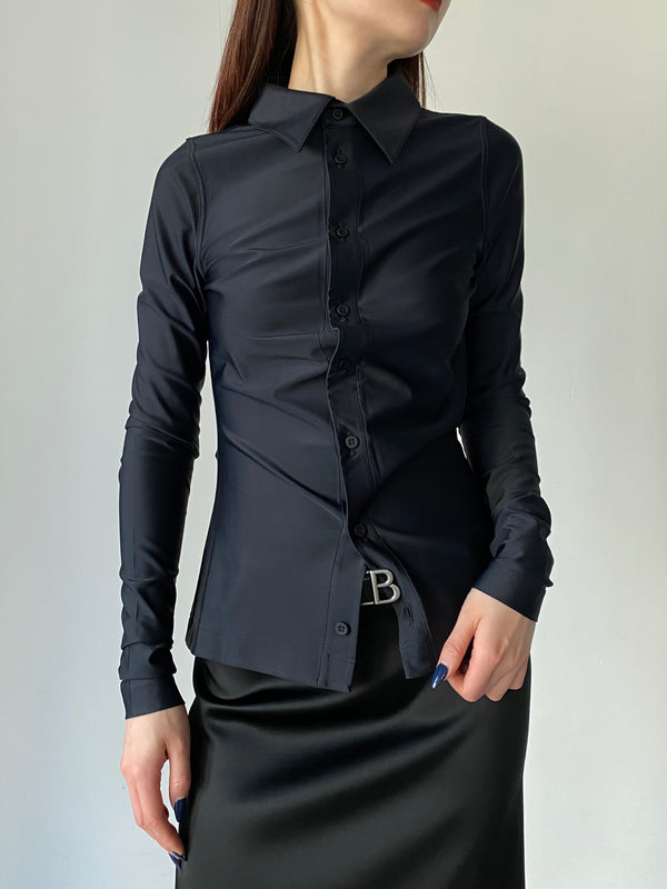 STRETCH SHIRT BLACK