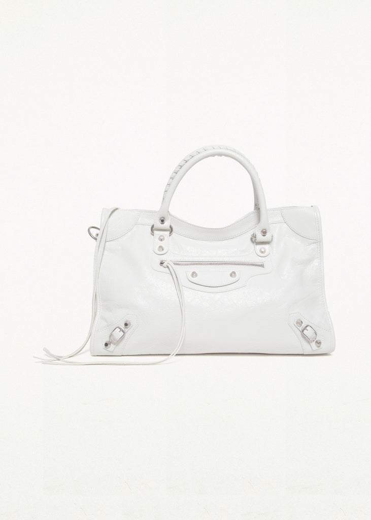 LE CITY BAG M WHITE