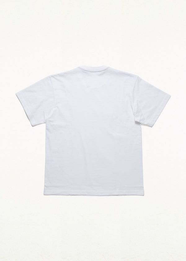 EVERGREEN PINCHED LOGO T-SHIRT WHITE