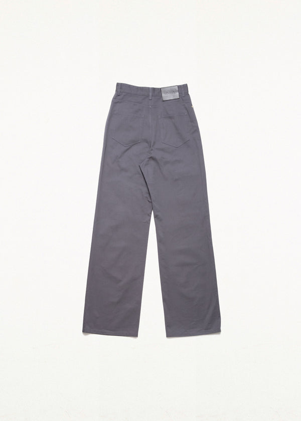 HIGH WAISTED TROUSERS GREY