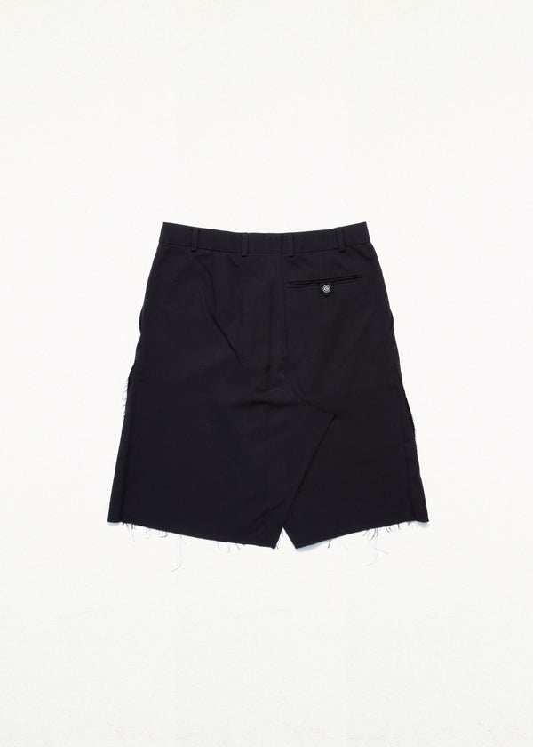 OUTLINE TAILORD SHORTS BLACK