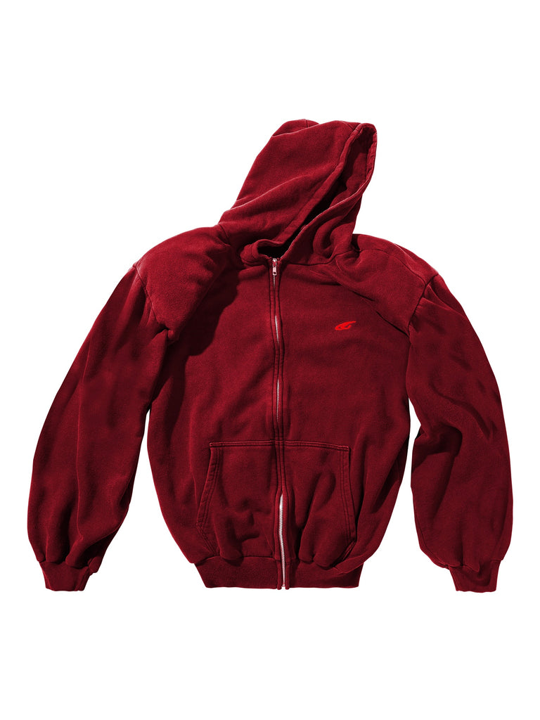 【P03-04-023】 SHOULDER PAD HOODIE V2 RED