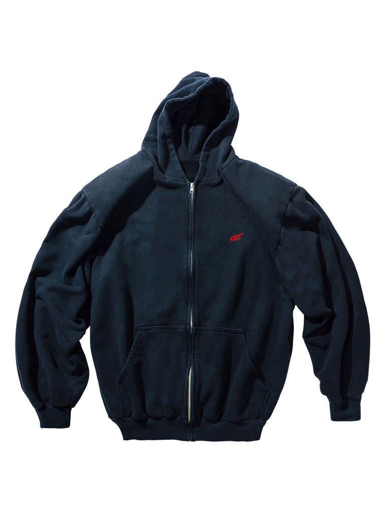 【GRC-04-001BK】 SHOULDER PAD HOODIE V2 BLACK