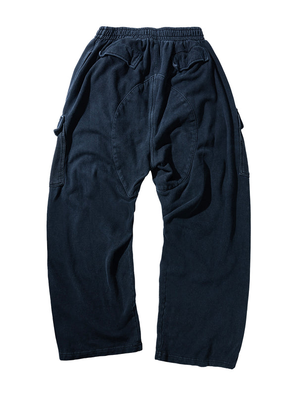 【GRC-04-002】 CARGO SWEATS BLACK