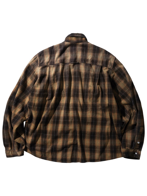 【P03-03-013BL】 BIG FLANNEL BROWN