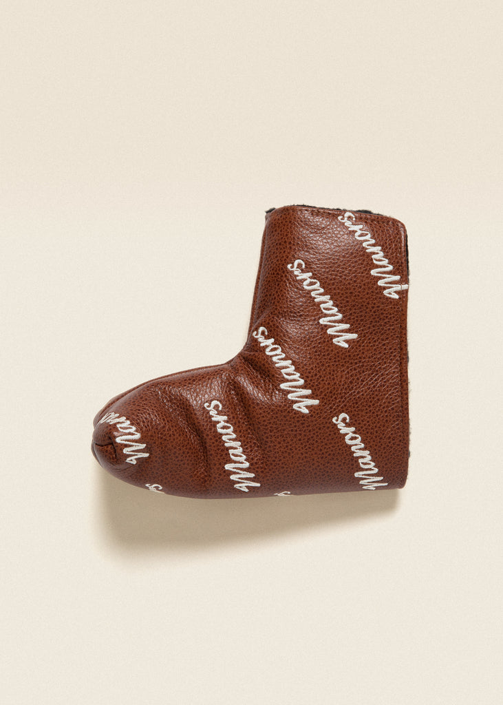 LEATHER PUTTER COVERS  BROWN