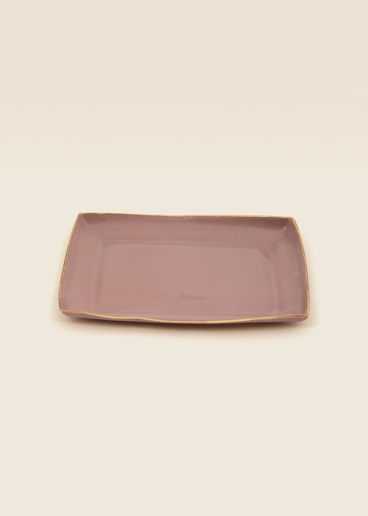 PAPER THIN SERVICE PLATE NORMAL 15.5x11.5 PINK