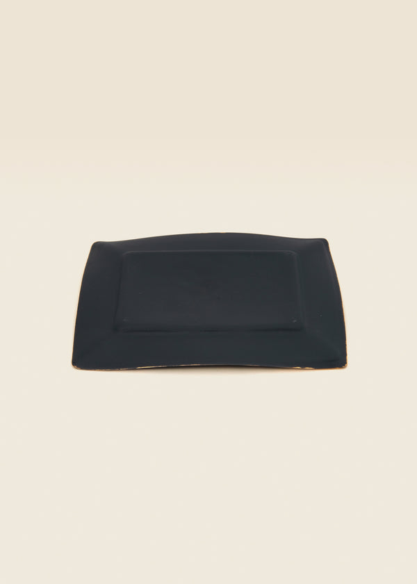 PAPER THIN SERVICE PLATE NORMAL 15.5x11.5 BLACK